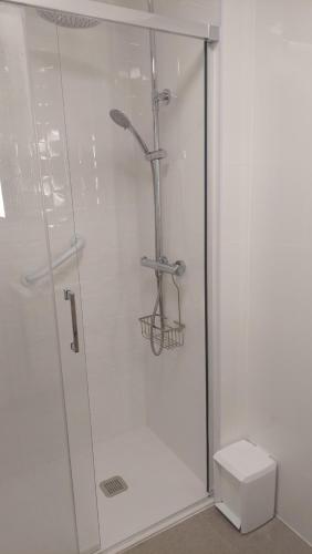 Koupelna v ubytování Apartamento Gran Sol cerca de la playa en La Manga