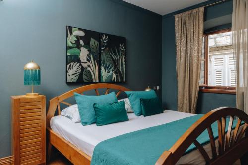 Postel nebo postele na pokoji v ubytování Holiday home Gabriela