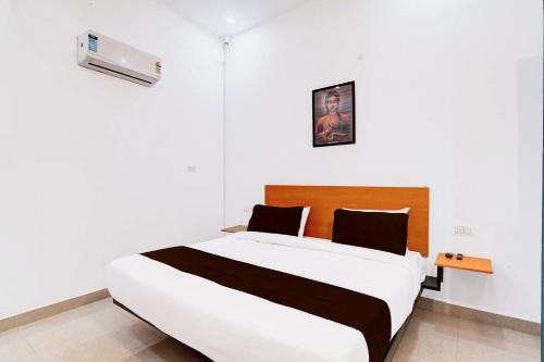 Postel nebo postele na pokoji v ubytování Super Hotel O JP INN