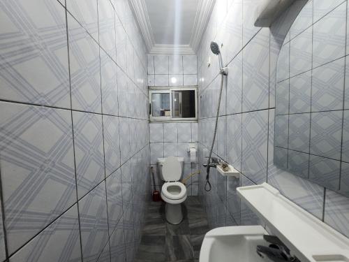 Koupelna v ubytování Cozy Bay