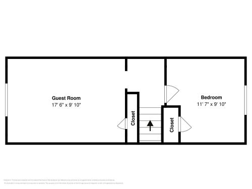 a floor plan of a house at Cozy Cabin in Oakland