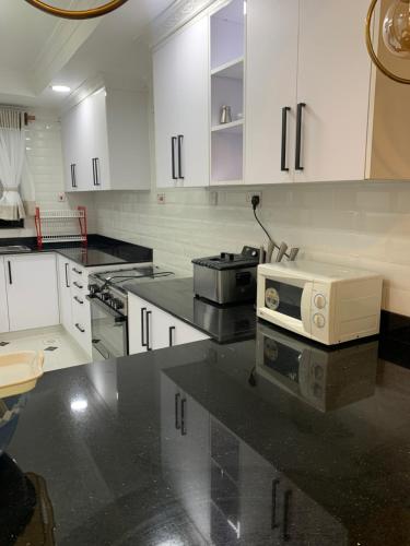 Dapur atau dapur kecil di Kamuthanga Gardens