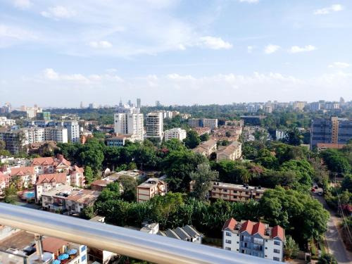 Nespecifikovaný výhled na destinaci Nairobi nebo výhled na město při pohledu z apartmánu
