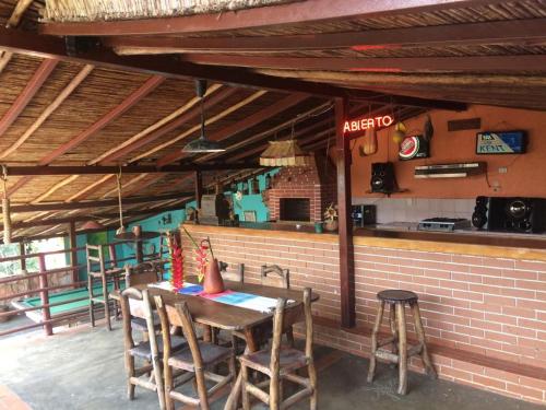 Restaurace v ubytování Manantial