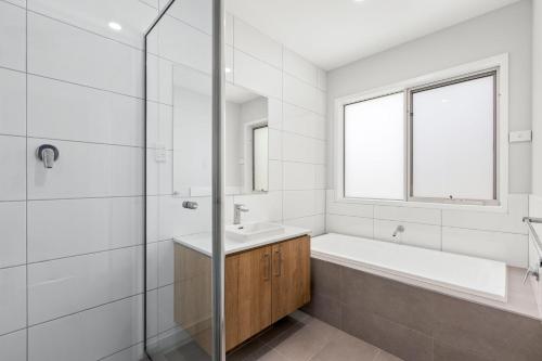 Koupelna v ubytování Modern Chic