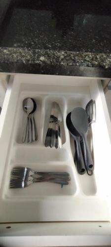 Dapur atau dapur kecil di Residencial Belize