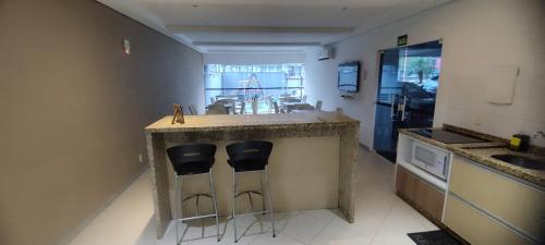 Dapur atau dapur kecil di Residencial Belize