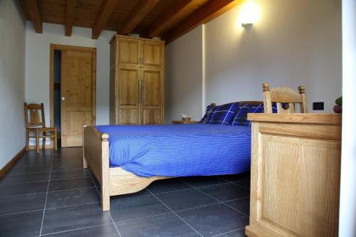 Ένα ή περισσότερα κρεβάτια σε δωμάτιο στο Agriturismo Prada