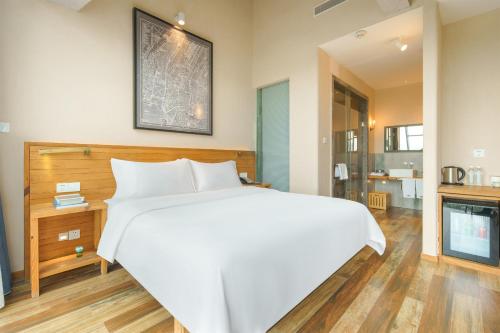 Η κουζίνα ή μικρή κουζίνα στο Huangshan Shanshui Boutique Hotel Liyang Scenic Area
