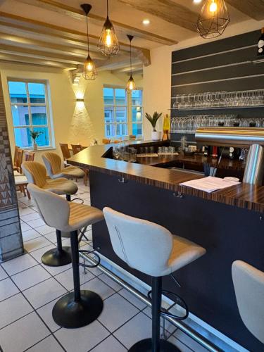 Χώρος καθιστικού στο Wertheimer Gasthaus Hotel & Restaurant
