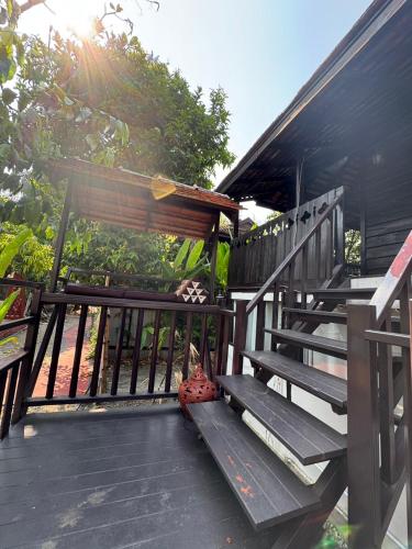 Balkón nebo terasa v ubytování Mango Tree Resort