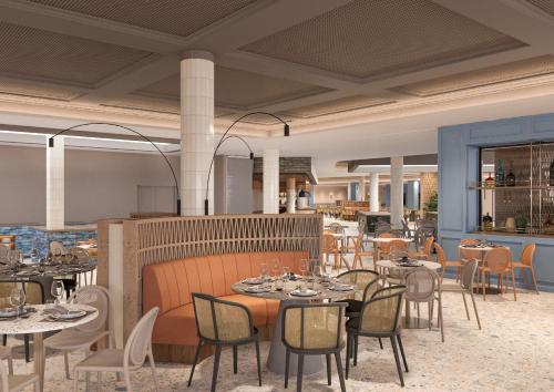 Un restaurante o sitio para comer en HVD Clubhotel Miramar - 24 Hours Ultra All Inclusive & Free Parking