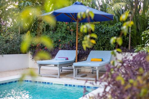 Bazén v ubytování Coral Reef Villas - luxury 5 star villas each with private pool, Watamu nebo v jeho okolí