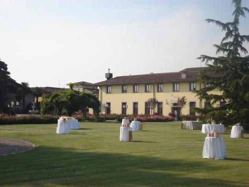 Zahrada ubytování Bes Hotel Bergamo Cologno al Serio