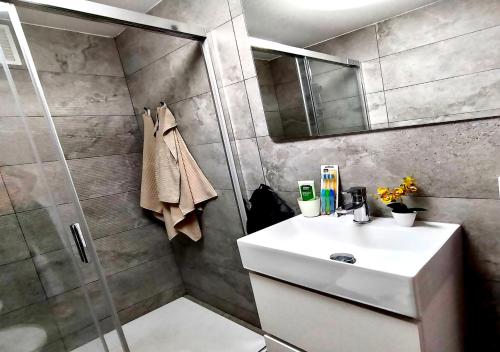 Et badeværelse på BuEnA ViBrA Tenerife Sur