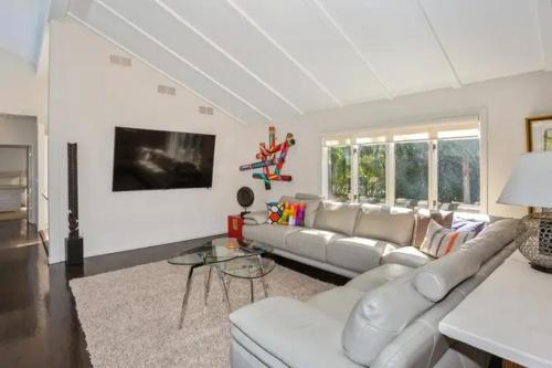 Zona de estar de Villa Xmart - Luxury with pool
