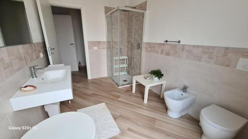 Koupelna v ubytování Mirto's House - La Maddalena