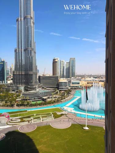 Luxury Apartment with Burj Khalifa View, Balcony Netflix WeHome Premium