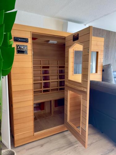 Luxuria - Heliopolis C - Sauna infrarouge - Clim - Parking - Village naturiste - Vue mer - Histoire de clés