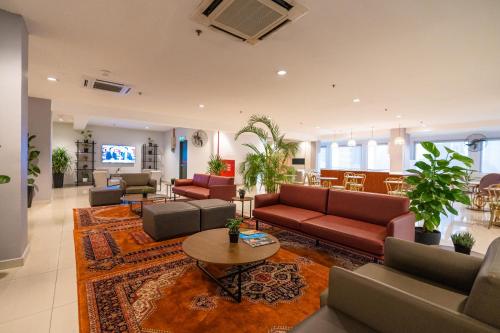 Posezení v ubytování Tune Hotel Georgetown Penang