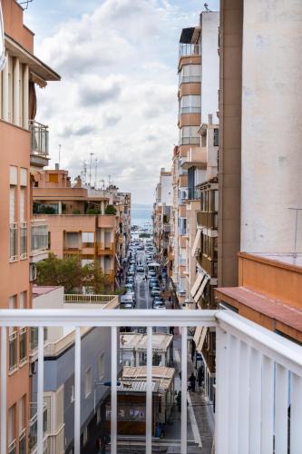 Γενική άποψη της πόλης Santa Pola ή θέα της πόλης από  αυτός ο ξενώνας