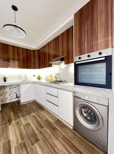 Una cocina o cocineta en Moga Haven