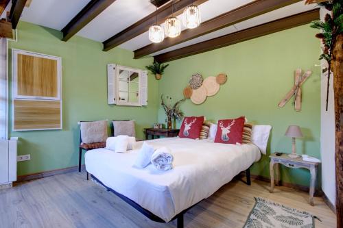 Ένα ή περισσότερα κρεβάτια σε δωμάτιο στο Hotel de Riu Boutique