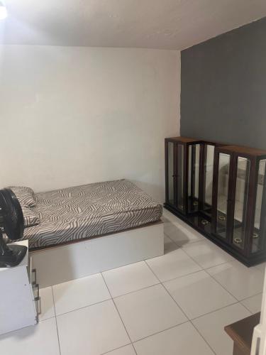 Postel nebo postele na pokoji v ubytování Cantinho verde