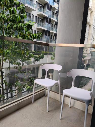 Balkón nebo terasa v ubytování LDN Secret 1BR across NAIA Terminal 3
