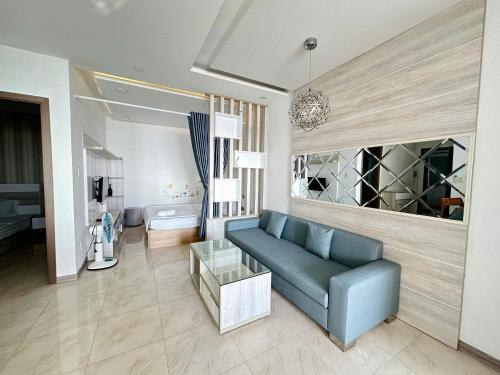 Khu vực ghế ngồi tại Ocean Dream Apartment Nha Trang