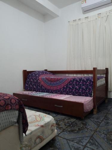 Postel nebo postele na pokoji v ubytování Victoria alojamientos