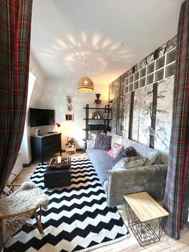 Cosy T2 au Mont Dore Sauna privé et vue montagne proche thermes