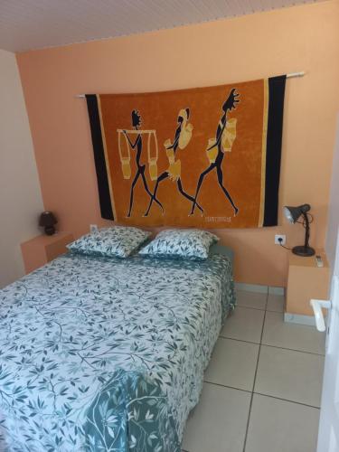 Postel nebo postele na pokoji v ubytování L'escale Paisible
