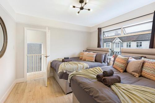 Χώρος καθιστικού στο Finsbury Park Hideout Sleeps 10