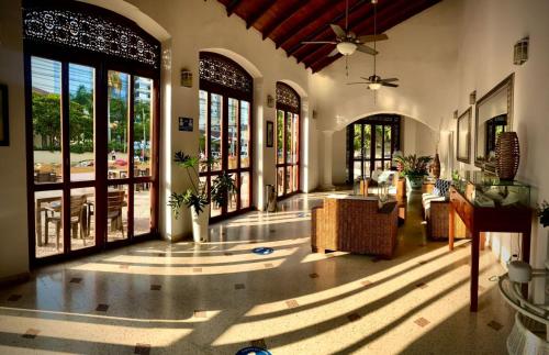 Restaurace v ubytování San Martin Cartagena