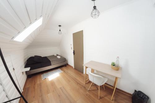 Yogi hostelsにあるベッド