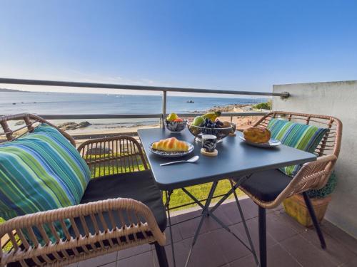 -BLUE- Studio avec vue mer et parking