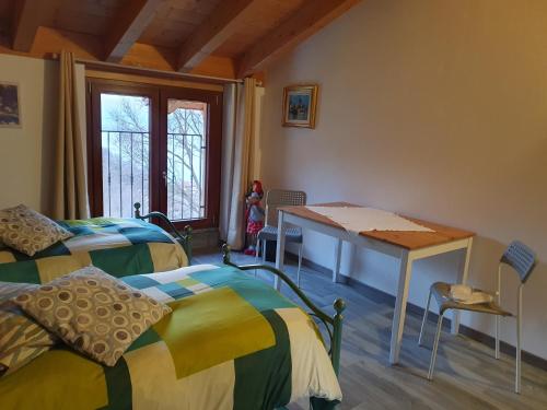 Una cama o camas en una habitación de Appartamenti Da Melissa