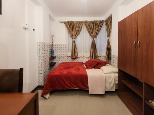 Llit o llits en una habitació de Executive Suite OF101