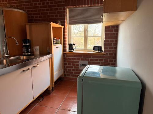 Kuchyň nebo kuchyňský kout v ubytování Maisonettewohnung
