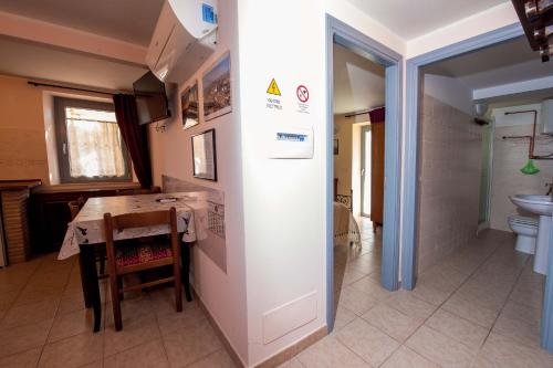 Koupelna v ubytování Apartment Nonna Delia