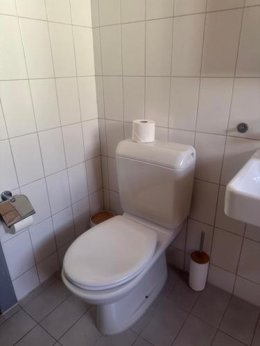 Ванная комната в Bahnhof West Apartments