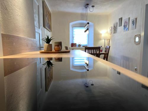 Posezení v ubytování Haus Erna Weitra