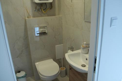 Koupelna v ubytování Bubble Suite Rybnik