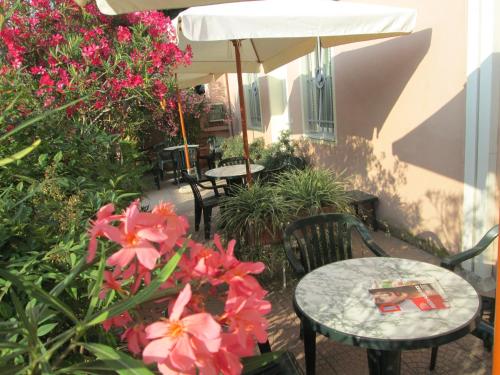 Сад в Hotel Italia