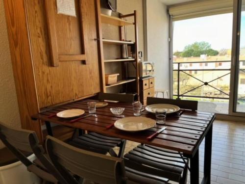 Résidence Le Lagon Bleu - Studio cabine dans résidence avec piscine MAE-7131