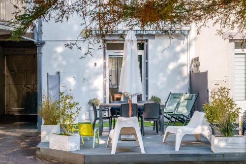 Maison 5 p hyper centre Amboise #parking #terrasse