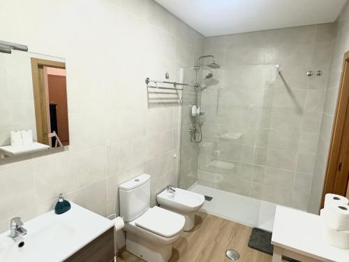 Koupelna v ubytování Liberty 140 Deluxe Apartment