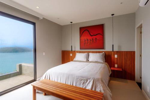 Ioda Guesthouseにあるベッド