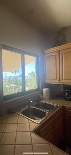 Dapur atau dapur kecil di Casita Christie